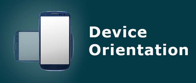 Detect Orientation of Device
