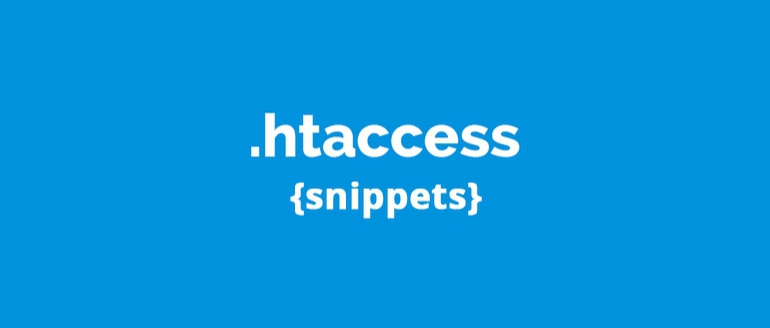 Useful htaccess Code Snippets